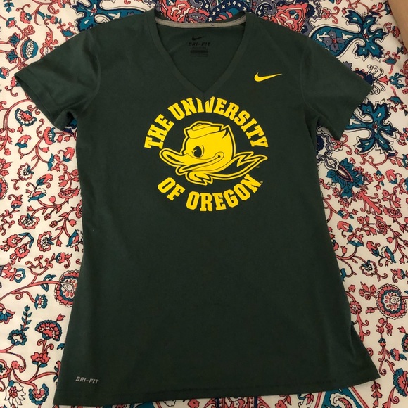 oregon ducks dri fit shirt